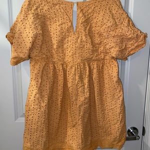 Mustard dress